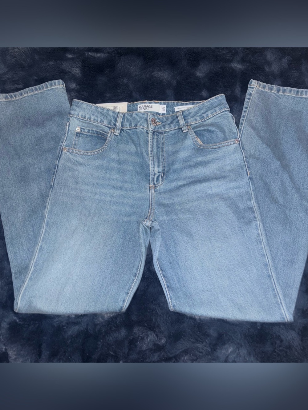 Garage mid rise boot cut jeans